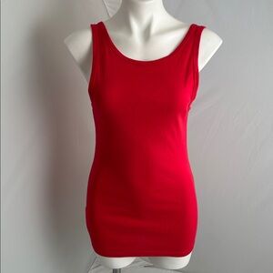 Gap the modern tank top passion red